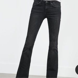 Mid Rise Flare Jeans